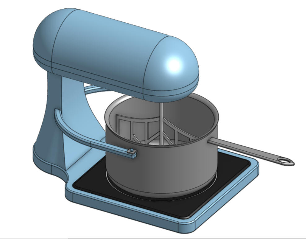 Heated Stand Mixer Concept