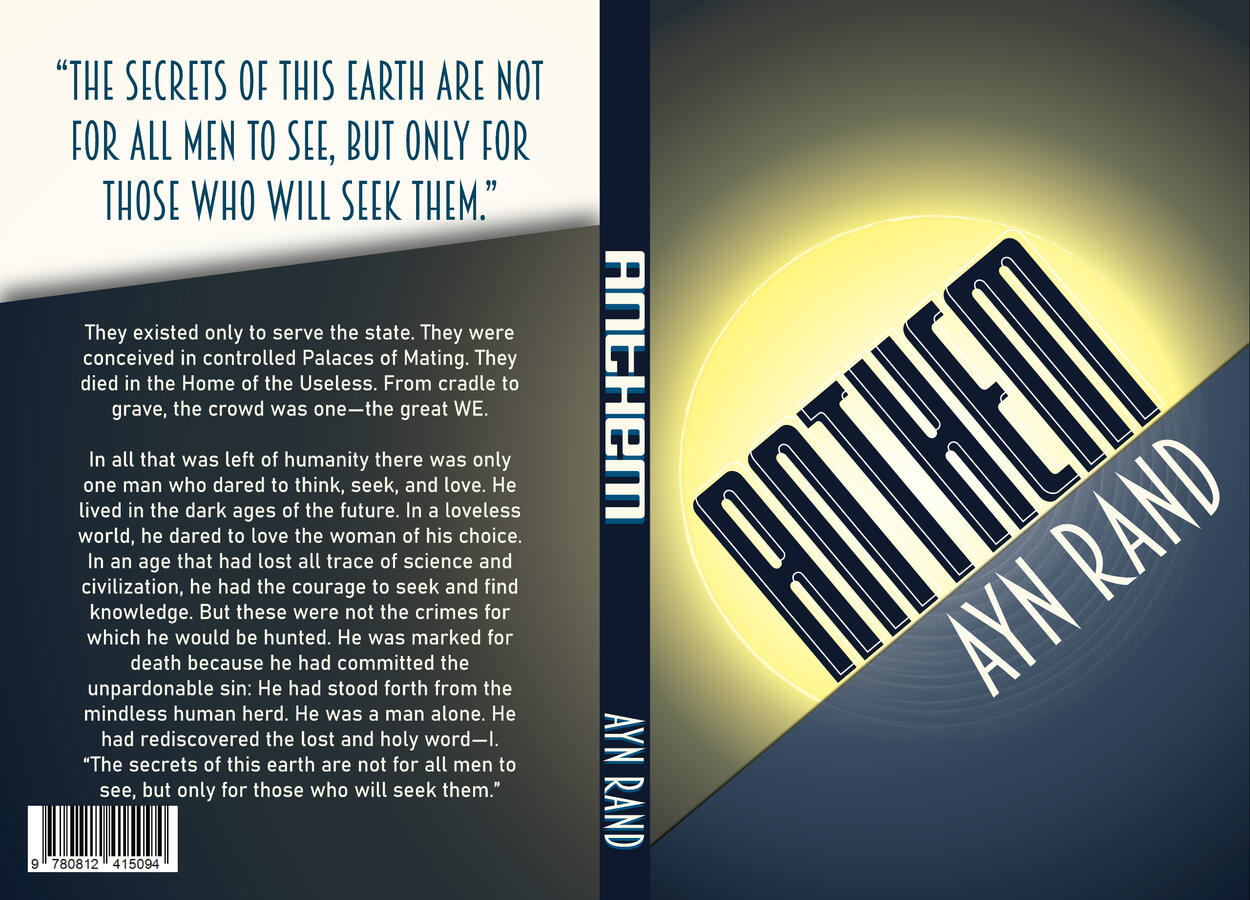 Typographic Book Cover Concept