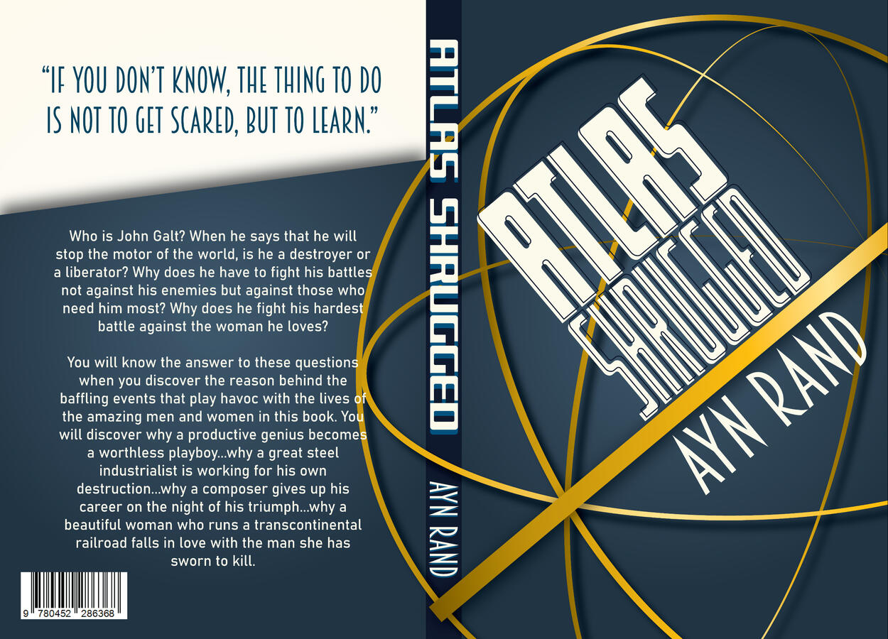 Typographic Book Cover Concept